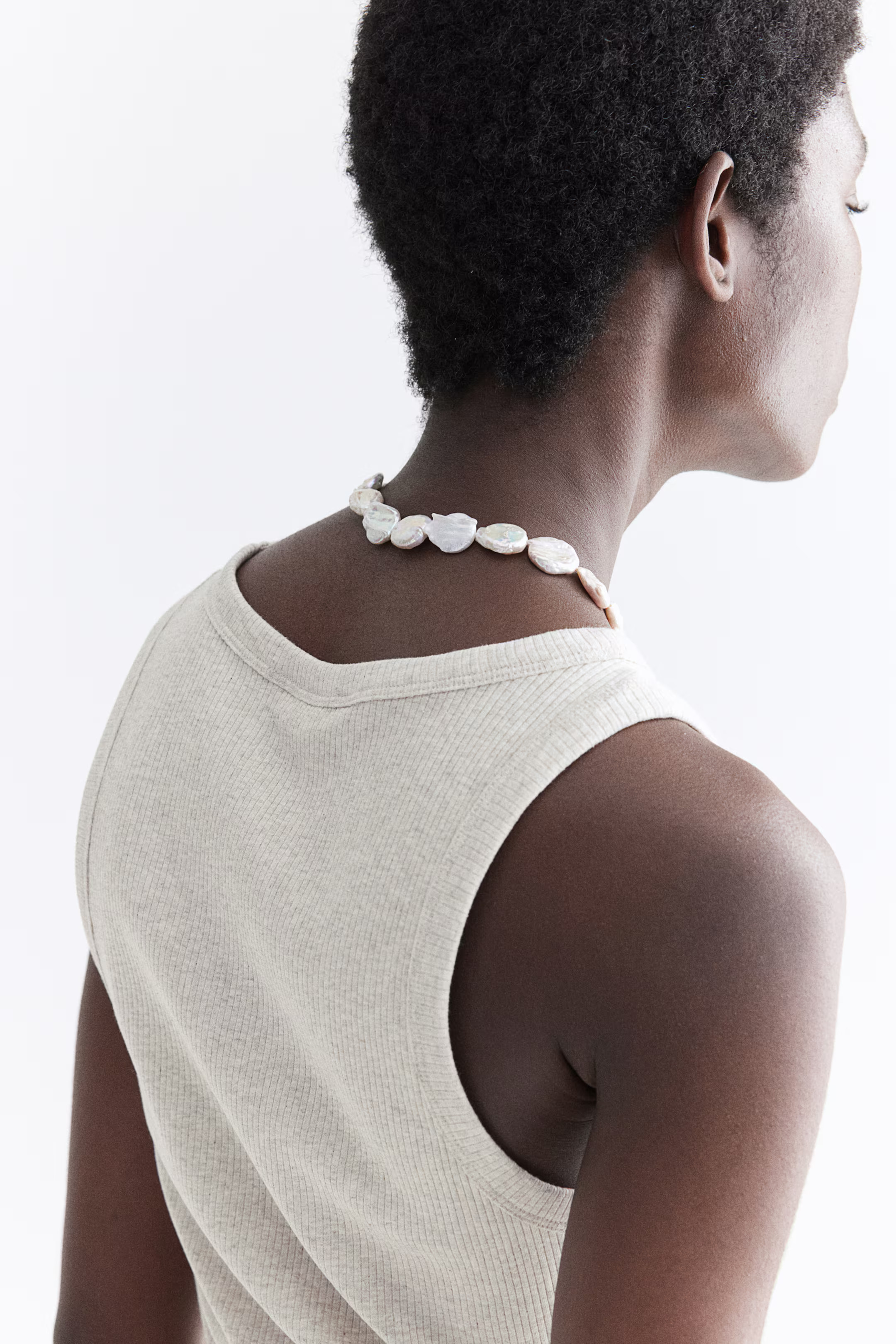 Ribbed vest top | H&M (UK, MY, IN, SG, PH, TW, HK)