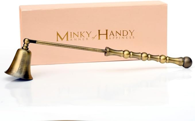 Luxury Candle Snuffer Accessory - Brass Design - Safely Extinguish Candle Flames - Home Decor and... | Amazon (US)