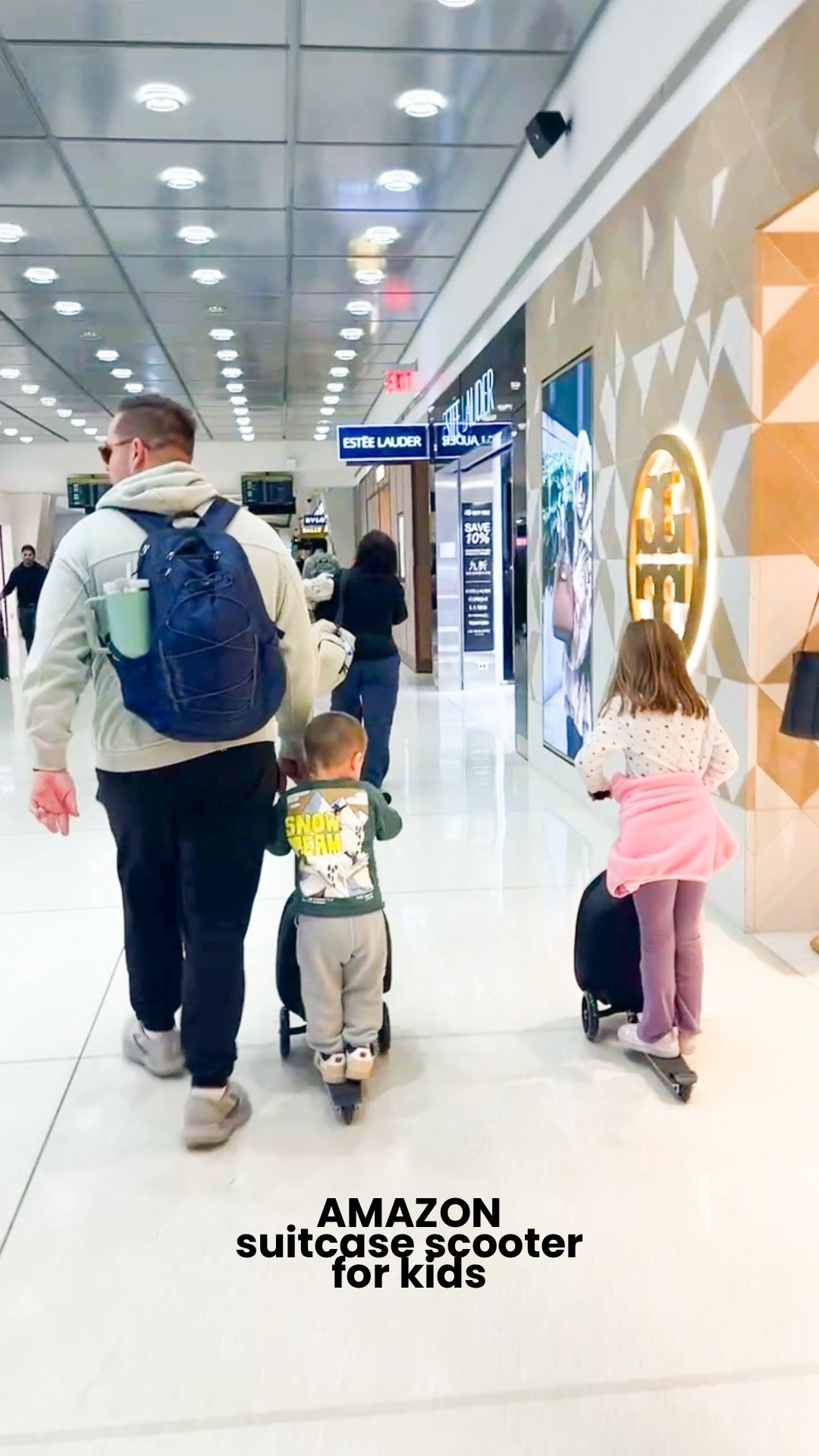 The perfect way to travel through the airport with 2 kids. Enough space for their snacks, iPads, headphones and extra set of clothes … the perfect solution!!

#LTKTravel #LTKKids #LTKHoliday