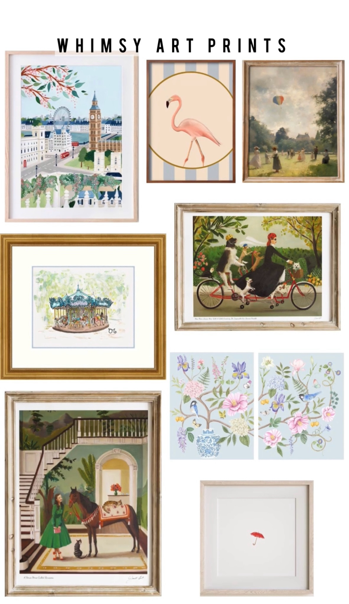 Here’s how I would put together a Mary Poppins home design! Part magical art prints 

#LTKHome