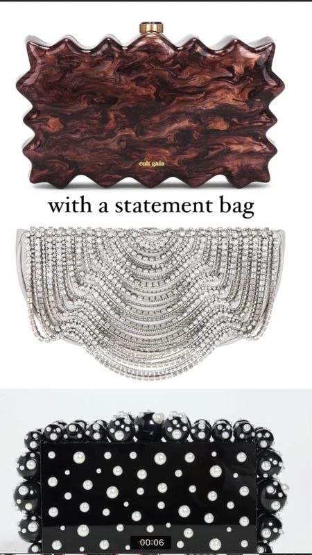 Nye statement bags, evening bag, silver bag, clutch bag

#LTKHoliday #LTKstyletip #LTKitbag
