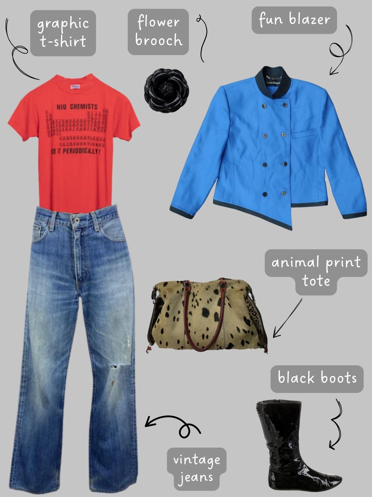 The modern vintage collector wardrobe. 

You can read the whole post and all of the outfit examples on my blog. 



#LTKOver40