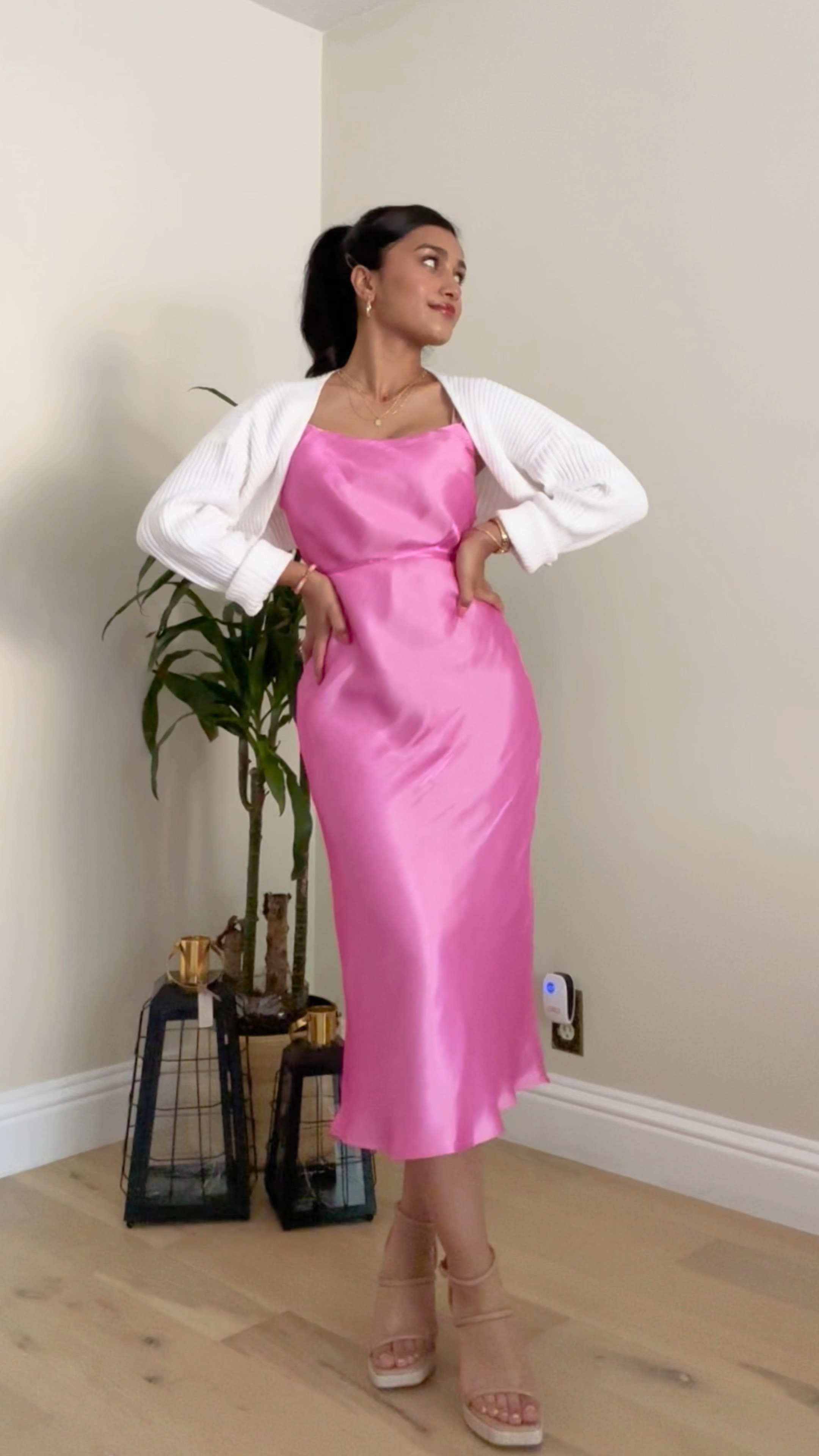 pink slip dress & bolero 🎀💓

#LTKunder100 #LTKstyletip #LTKSeasonal