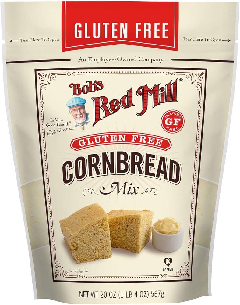 Bob's Red Mill Gluten Free Cornbread Mix, 20-ounce (Pack of 4) | Amazon (US)