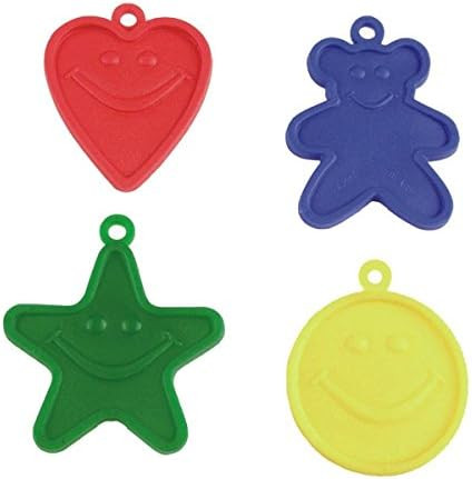 Happy Weight 8 g Balloon Weights Primary-Plus Assortment 100 ct. | Amazon (US)