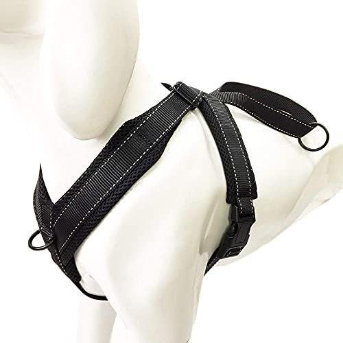 DogFad Dog Harness No Pull Pet Adjustable Reflective Breathable Outdoor Vest Comfortable Nylon Mater | Amazon (US)