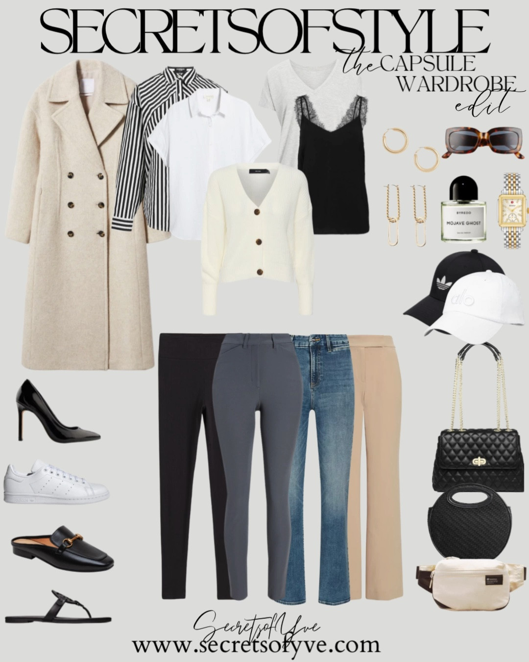 Secretsofyve: the secretsofyve interchangeable capsule wardrobe is here! Jeans, Spring outfits. Mix and match and I will break them down for an entire week! 
Consider as gifts.
#Secretsofyve #LTKfind #ltkgiftguide
Always humbled & thankful to have you here.. 
CEO: patesiglobal.com PATESIfoundation.org
DM me on IG with any questions or leave a comment on any of my posts. #ltkvideo #ltkhome @secretsofyve : where beautiful meets practical, comfy meets style, affordable meets glam with a splash of splurge every now and then. I do LOVE a good sale and combining codes! #ltkstyletip #ltksalealert #ltktravel #ltkcurves #ltkfamily secretsofyve

#LTKSeasonal #LTKworkwear #LTKU