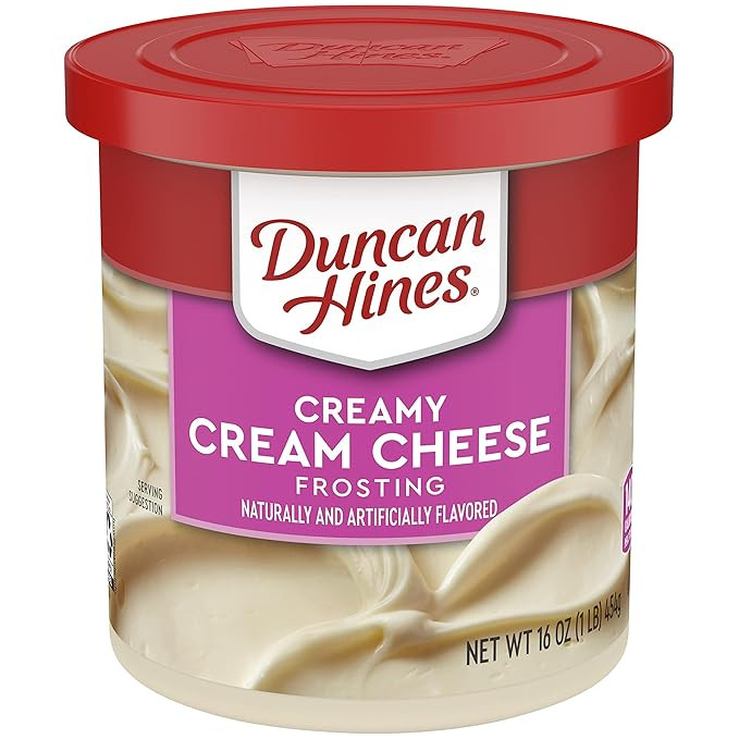 Duncan Hines Creamy Cream Cheese Flavored Frosting, Halloween Cookie Decorating, 16 oz. | Amazon (US)