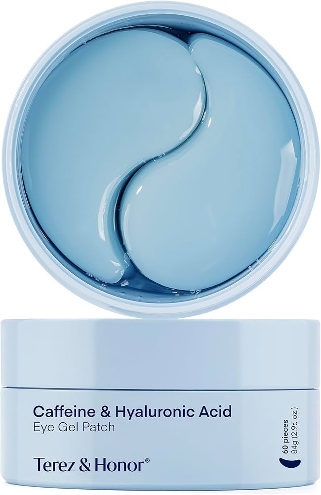 Under Eye Patches for Dark Circles: Puffiness & Eye Bag Treatment Gel Mask with Caffeine Hyaluron... | Amazon (US)