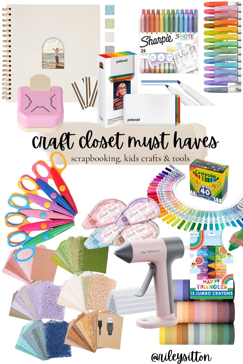 Craft closet essentials. Craft supplies. Kids activities  

#LTKFamily #LTKHome #LTKKids