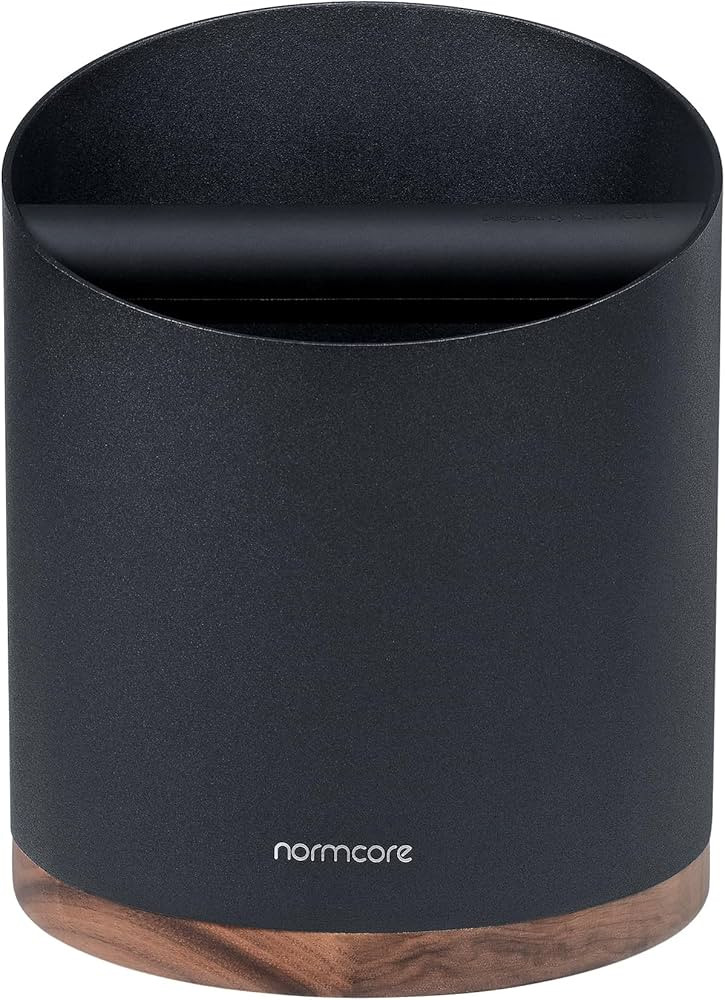 Normcore Espresso Knock Box - 1.8L Capacity, Holds 40–45 Pucks - Heavy-Duty Stainless Steel Cof... | Amazon (US)