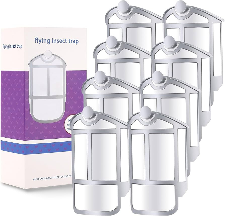 8 Pack Refill Cartridge Kit Compatible with ZEVO Plug-in Light M364 and Max, Replacement 100% Fit... | Amazon (US)