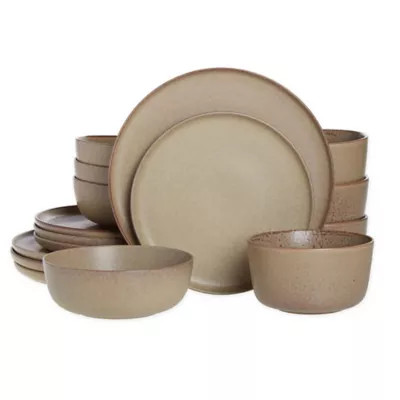 Our Table™ Landon 16-Piece Dinnerware Set in Toast | Bed Bath & Beyond