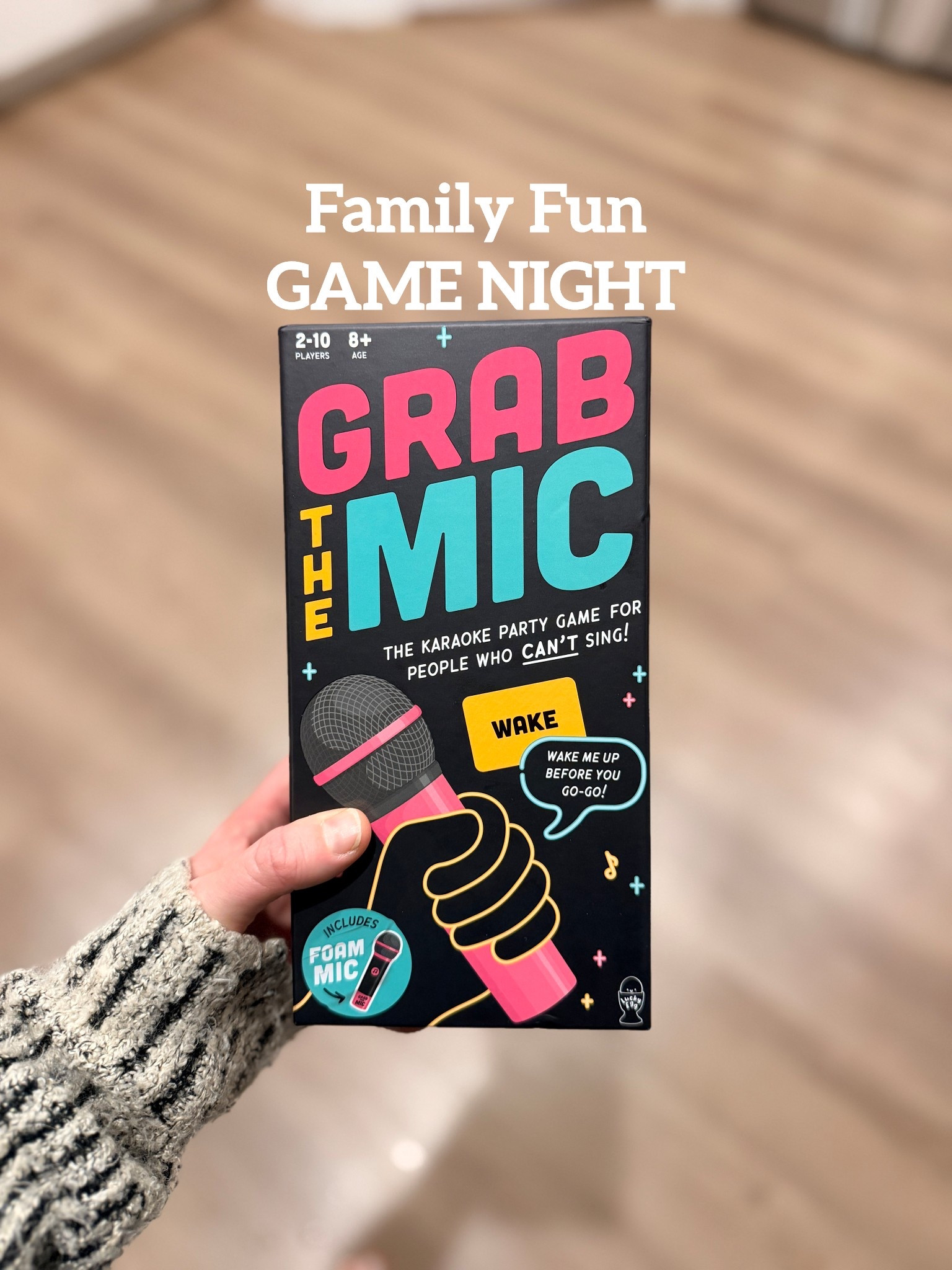 Grab the Mic game for a family fun game night. Add the Kids extension card pack to include children in the game night! This was a family favorite game on our family vacation! 

#LTKFindsUnder50 #LTKmomlife #LTKKids