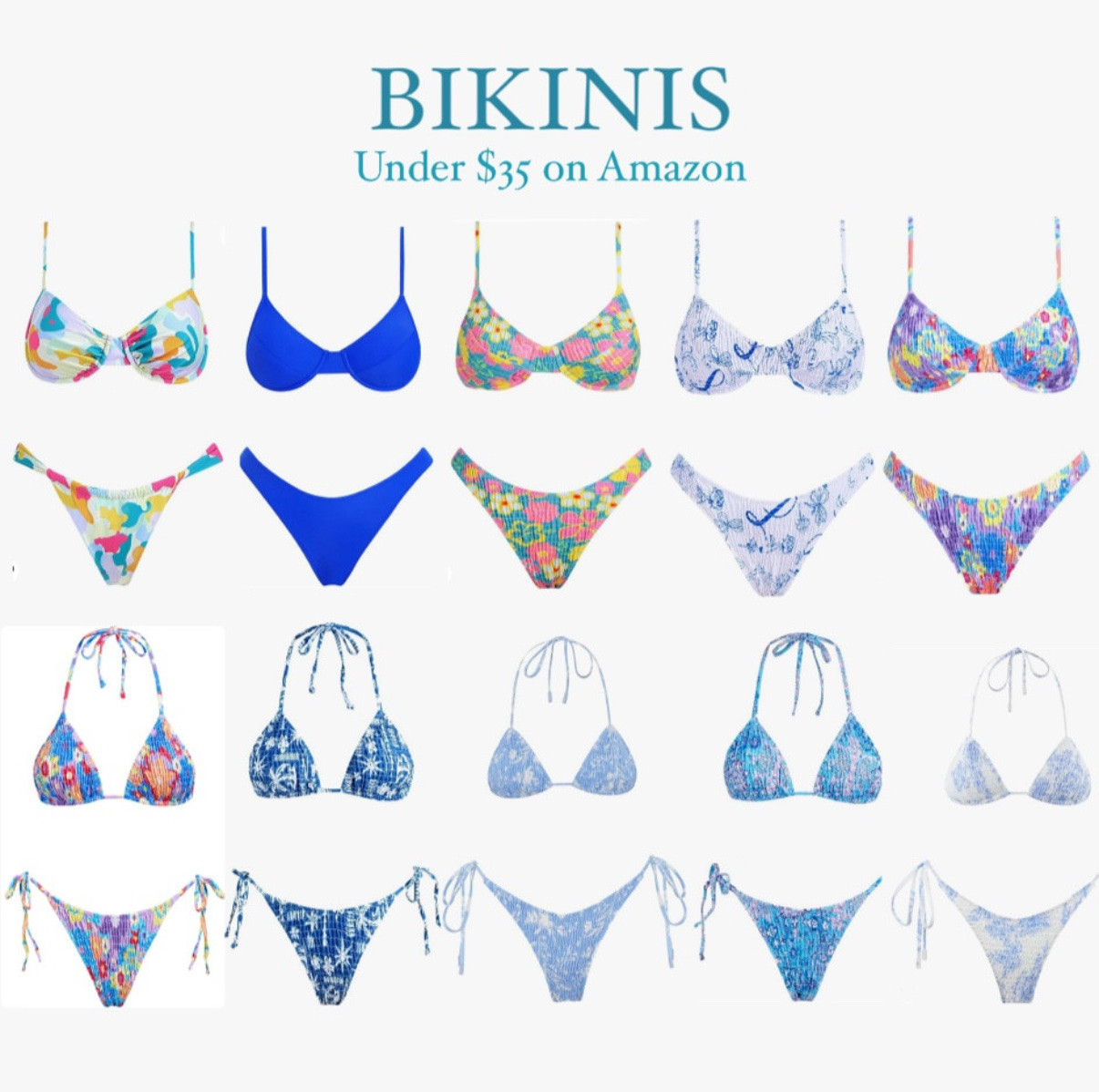 swimsuits, swimsuits 2025, swimwear, bikini set, bikinis 2025, triangl bikini, bikini amazon, amazon swimsuit, amazon bikini, triangl dupe, amazon swimsuits, floral bikini, bikini, green bikini, blue bikini

#LTKFindsUnder50 #LTKSwim