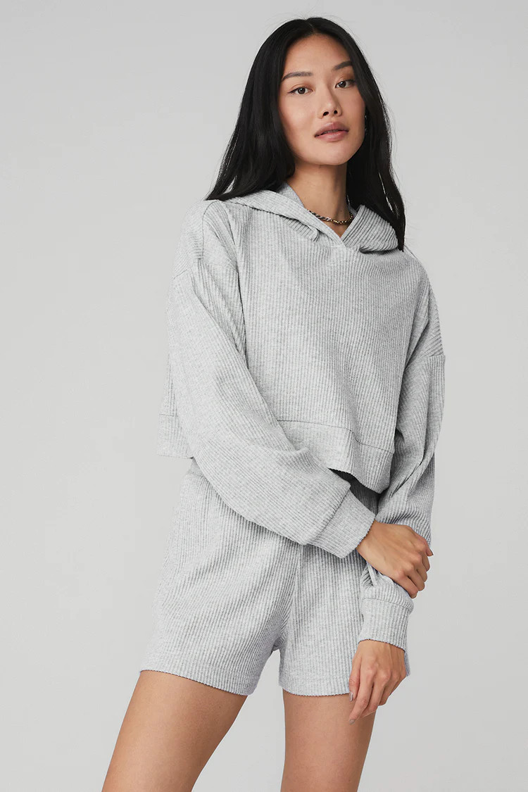Muse Hoodie - Athletic Heather Grey | Alo Yoga (US)
