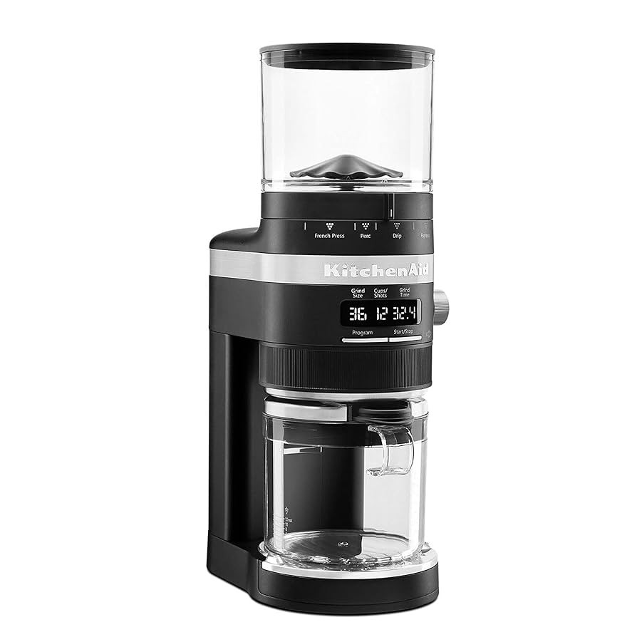 KitchenAid Burr Coffee Grinder - KCG8433 - Black Matte | Amazon (US)