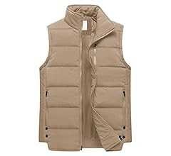 Chrisuno Women's Puffer Vest Casual Stand Collar Quilted Waistcoat Outdoor Padded Ski Vest | Amazon (US)