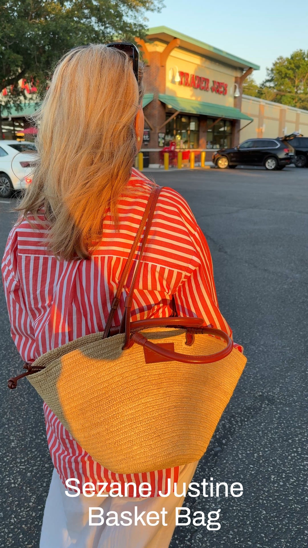 Perfect summer straw tote bag for errands around town! Perfect for a day in Charleston! Has shorter and longer straps and comes in lots of great colors! #sezane #summertote #strawbag #vacationbag #charlestonoutfits

#LTKSeasonal #LTKTravel #LTKItBag