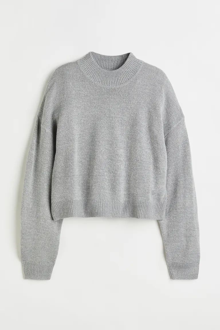 Sweater - Gray melange - Ladies | H&M US | H&M (US)