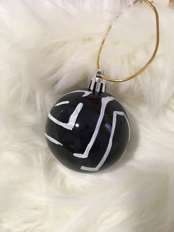 Black & White Boho MOD Christmas Ornament - Etsy | Etsy (US)