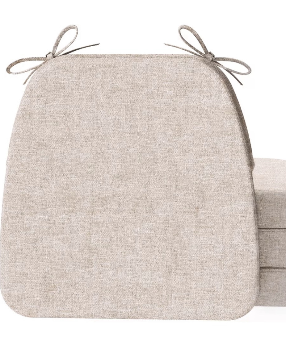 Love these machine washable chair cushions from Amazon! The only way to go with kiddos 😅 Love the cushion and the oatmeal color!

#LTKHome #LTKdayinmylife #LTKSaleAlert