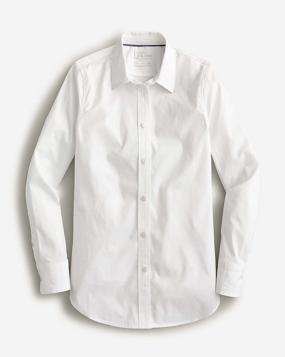 Slim-fit stretch cotton poplin shirt | J. Crew US