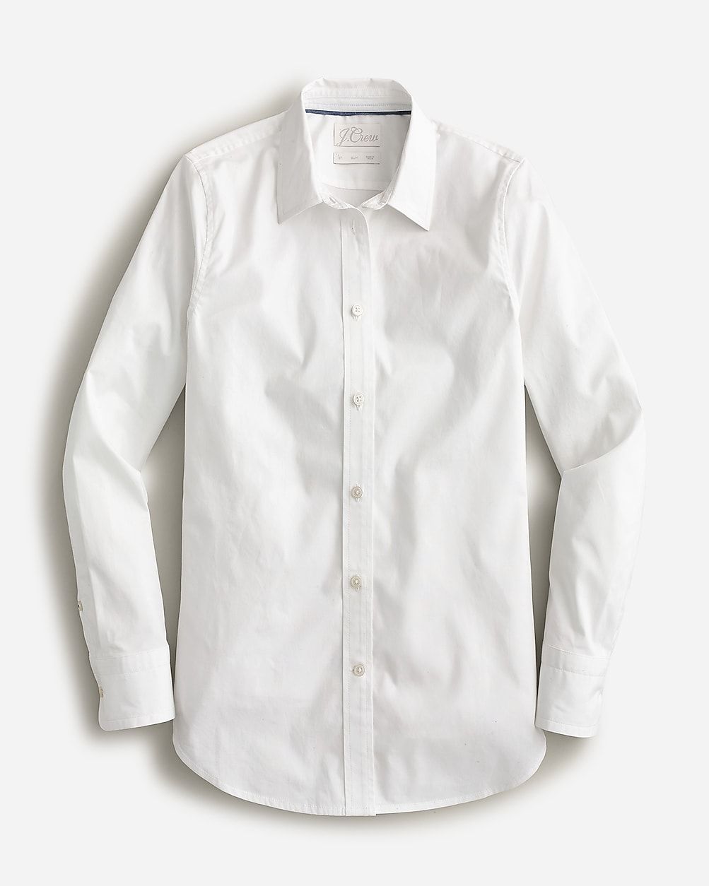 Slim-fit stretch cotton poplin shirt | J.Crew US