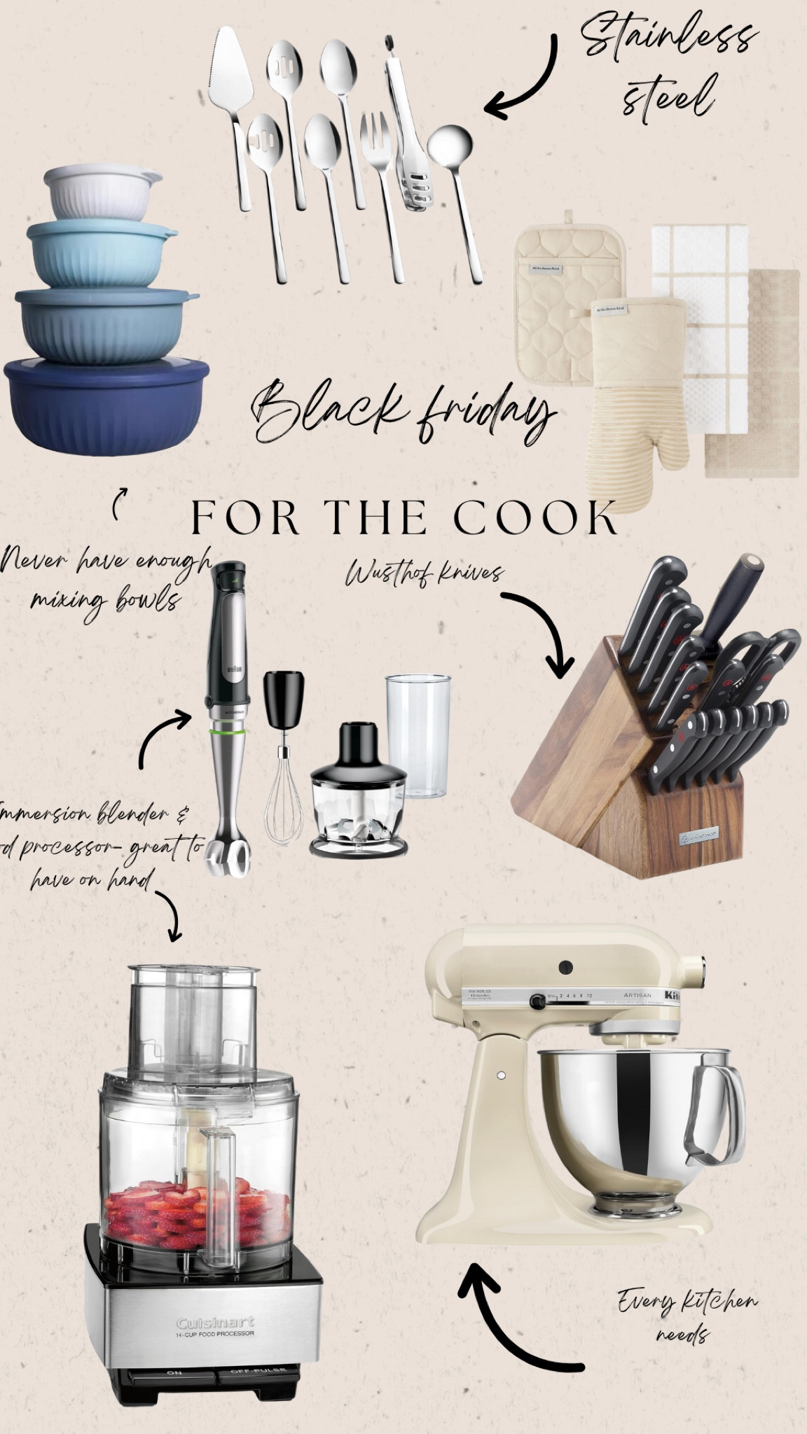 Black Friday for the cook! 