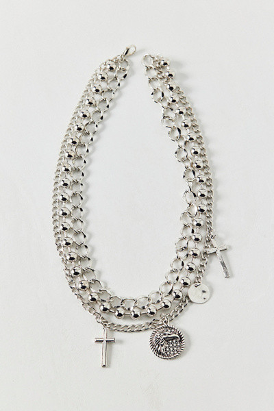 Memphis Ball Bead Layered Necklace | Urban Outfitters (US and RoW)