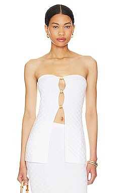 Runaway The Label Taya Top in White from Revolve.com | Revolve Clothing (Global)