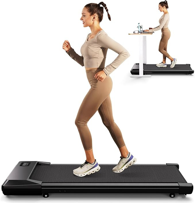 SupeRun Walking Pad, Under Desk Treadmill, 3 in 1 Portable Treadmill with Remote Control LED Disp... | Amazon (US)