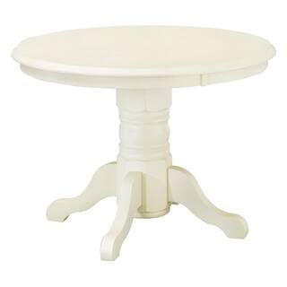HOMESTYLES 42 in. Round White Dining Table 5177-30 - The Home Depot | The Home Depot