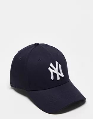 New Era MLB 9forty NY Yankees adjustable unisex cap in dark navy | ASOS (Global)