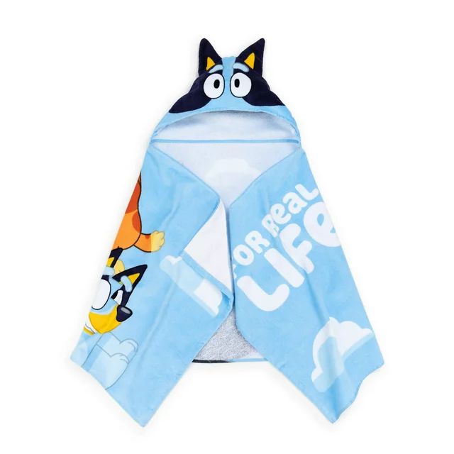 Bluey Kids Cotton Hooded Towel - Walmart.com | Walmart (US)