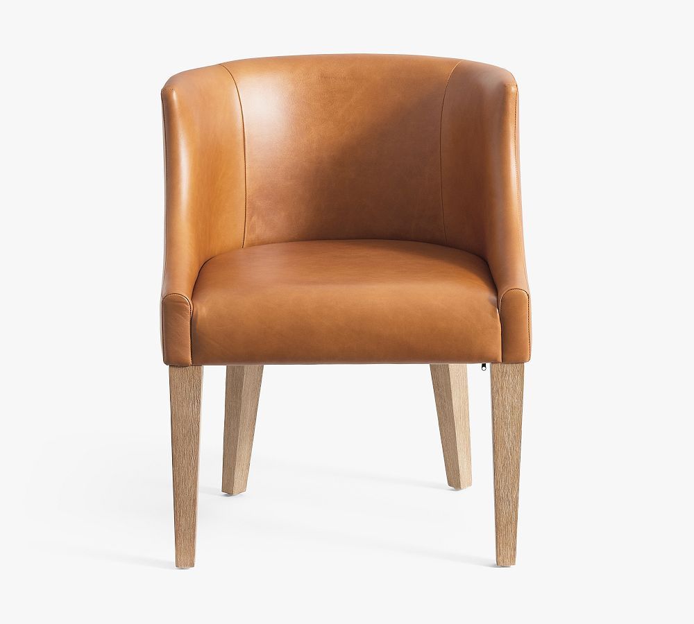 Varni Leather Dining Chair | Pottery Barn (US)