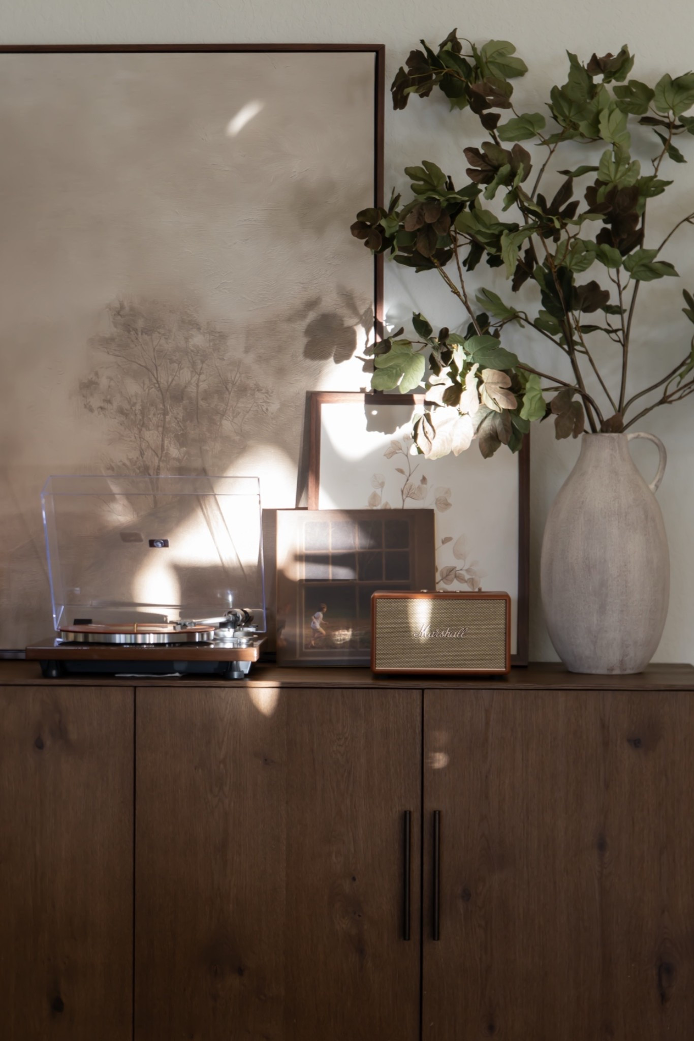 Sideboard styling & my new favorite album✨🤎

#LTKHome #LTKSeasonal
