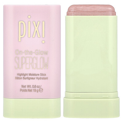 Pixi Beauty, On-The-Glow Superglow, Highlight Moisture Stick, PetalDew, 0.6 oz (19 g) | iHerb