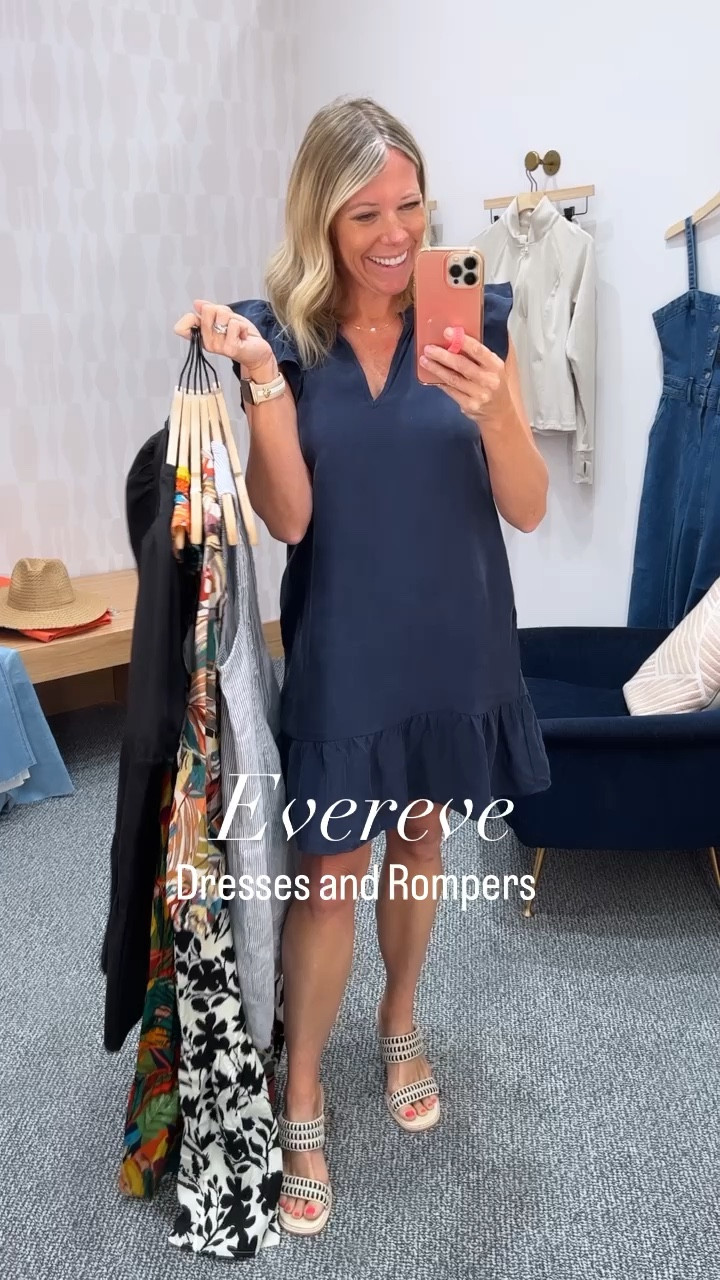 Evereve dresses rompers spring break vacation outfits Easter dresses spring style sandals wedges straw hat sun hat

XS in everything 

#LTKSeasonal #LTKtravel #LTKstyletip