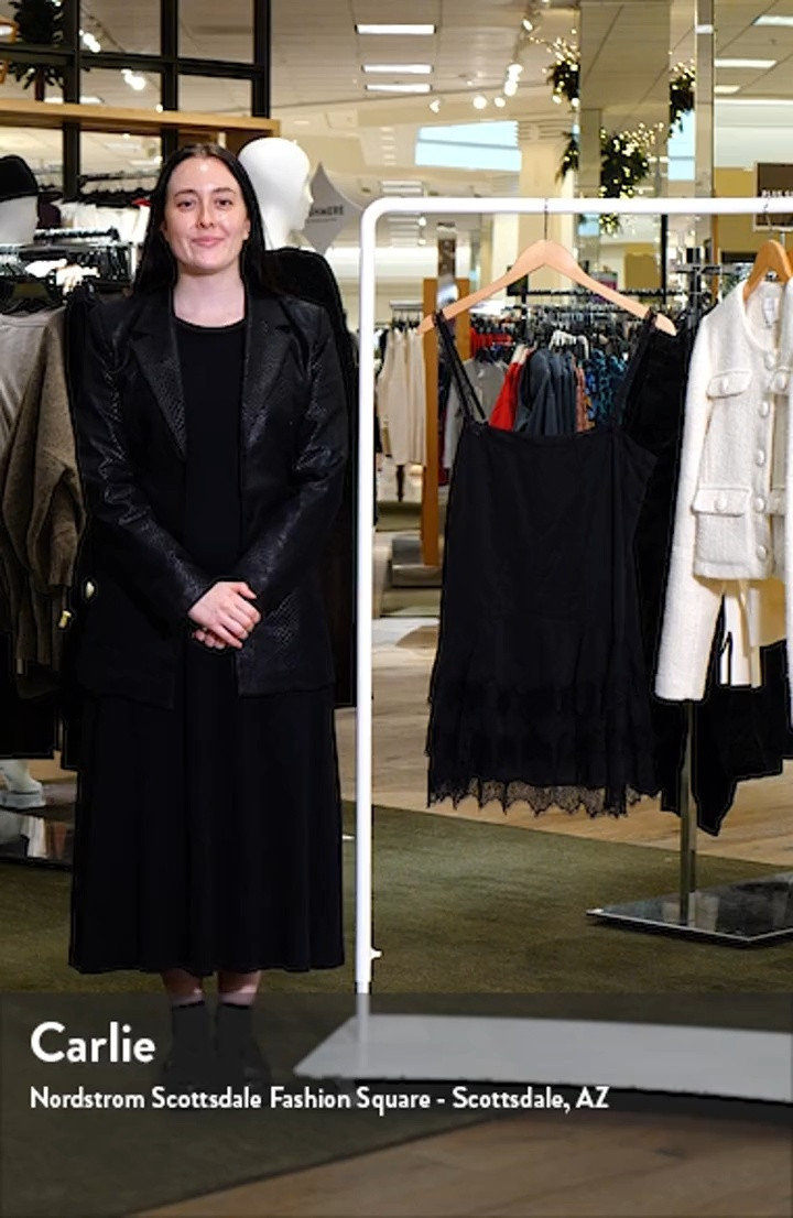 Cleodora Lace Trim Minidress | Nordstrom