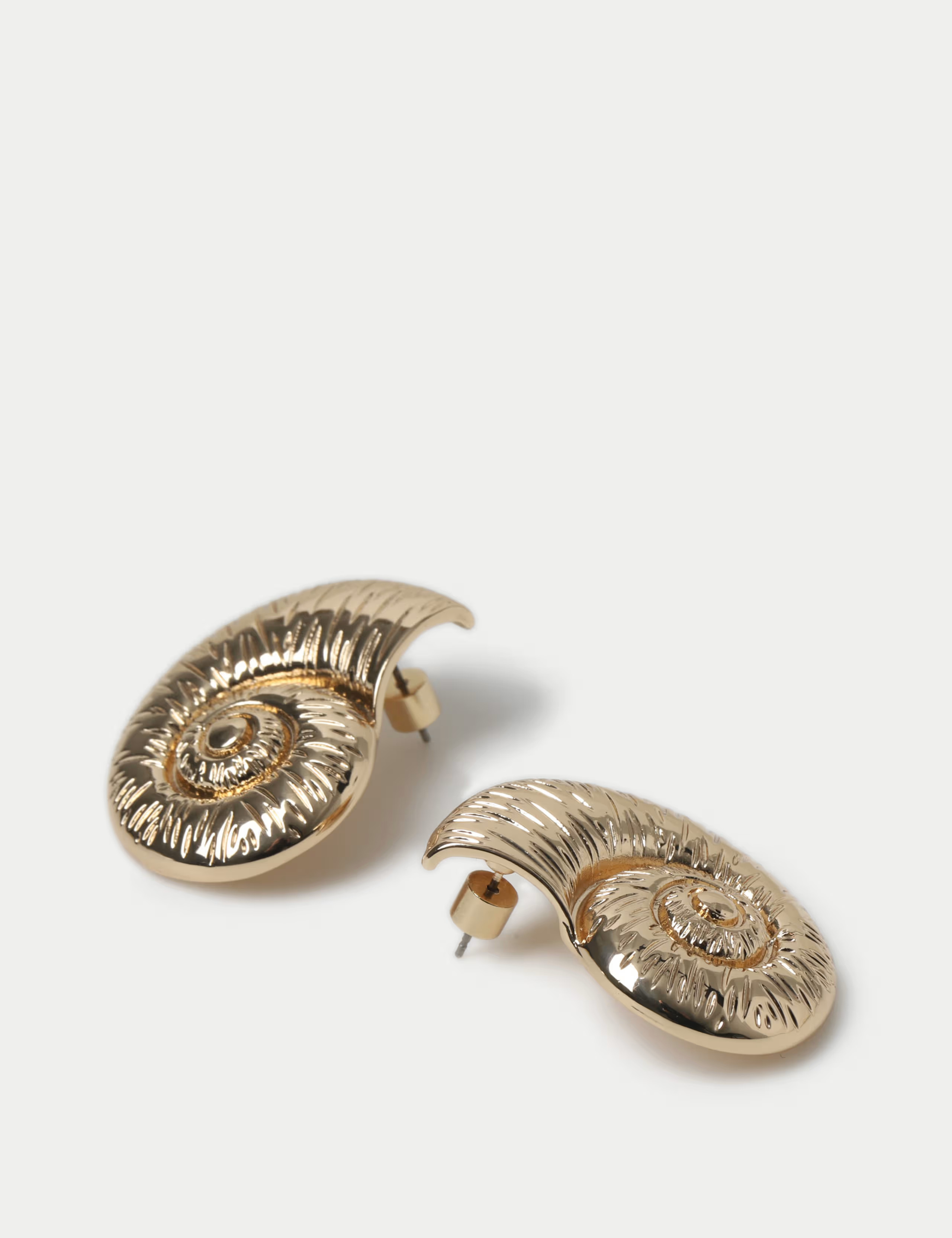 Casted Conch Statement Stud Earrings | Marks & Spencer (UK)