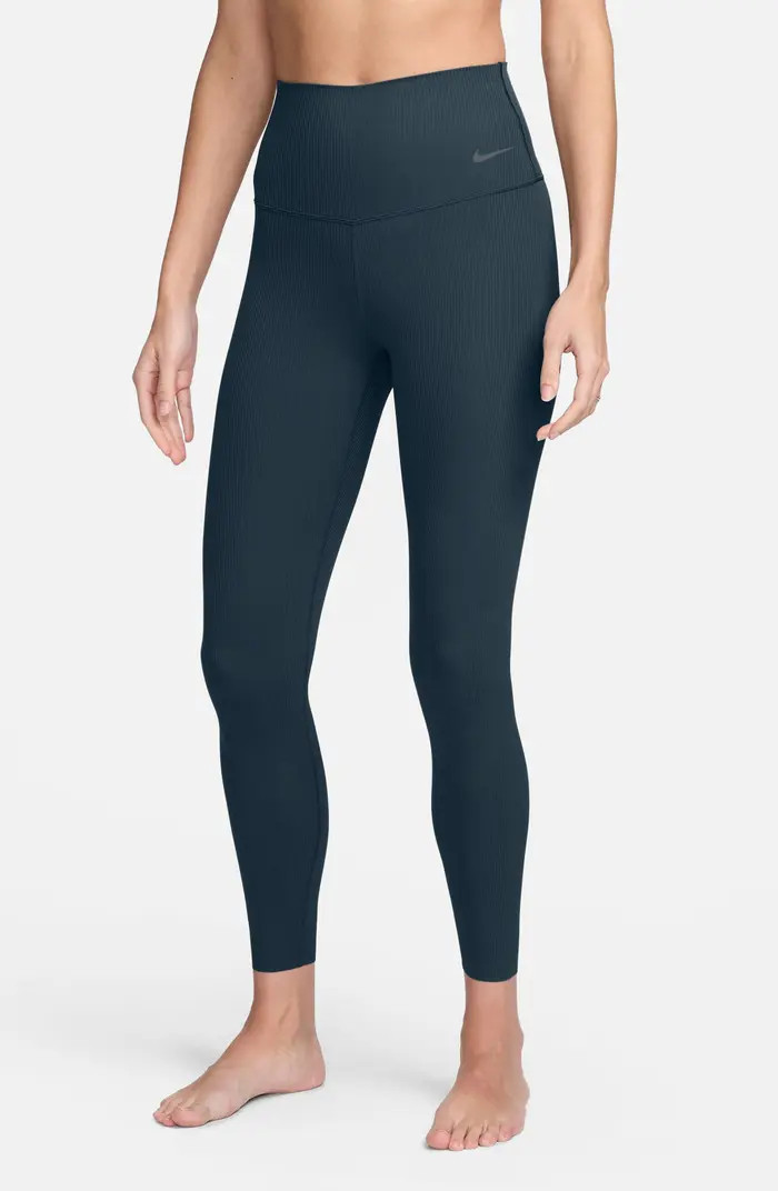 Zenvy Gentle Support High Waist Rib Leggings | Nordstrom