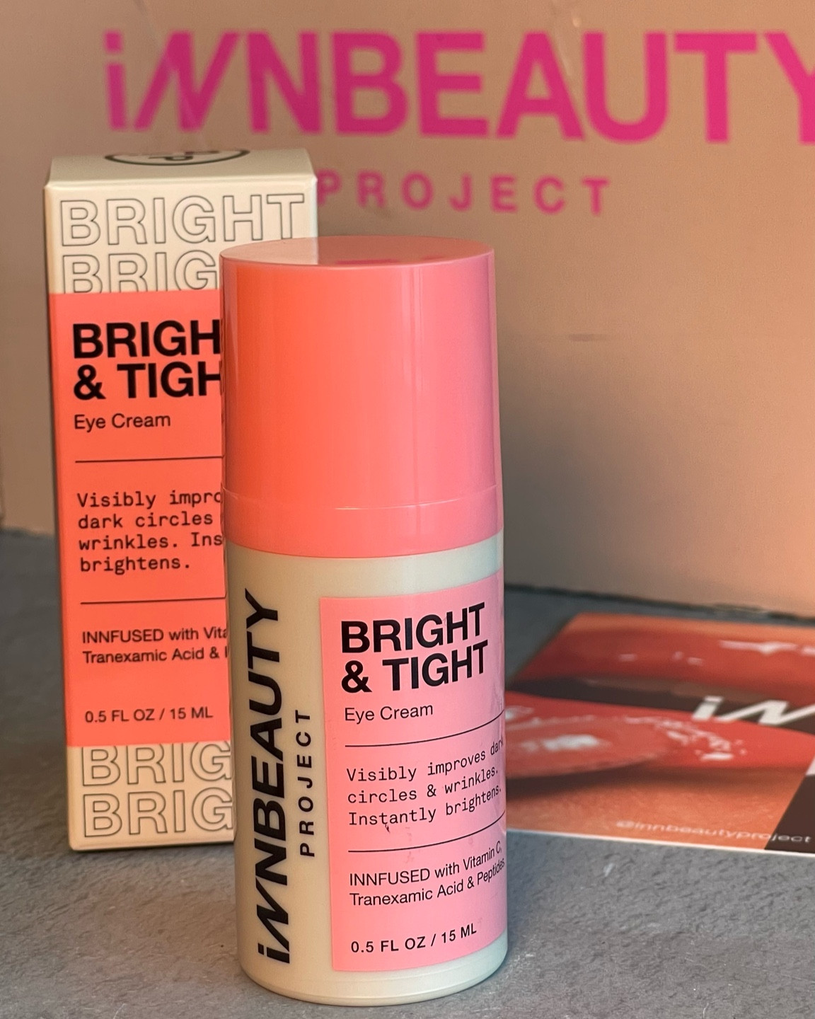 my go-to eye cream by iNNBEAUTY Project - the bright & tight eye cream 🧴✨

I’ve been loving this eye cream for my daily skincare routine. It reduces the look of my dark circles, smooths wrinkles and gives a bright and hydrated look to my under eyes on my no makeup days! 

Infused with vitamin-c, tranexamic acid + peptides and has the prettiest undertone that evens out my skin tone and also provides a great under eye base before I use my concealer on makeup days 🤍

It can be shopped at Sephora or on the iNNBEAUTY site 🛍️🛒 #ad

Eye cream, eyecream, skincare, skin care, sephora, inn beauty, skincare routine, beauty, recommendations 


#LTKFindsUnder50 #LTKBeauty #LTKGiftGuide