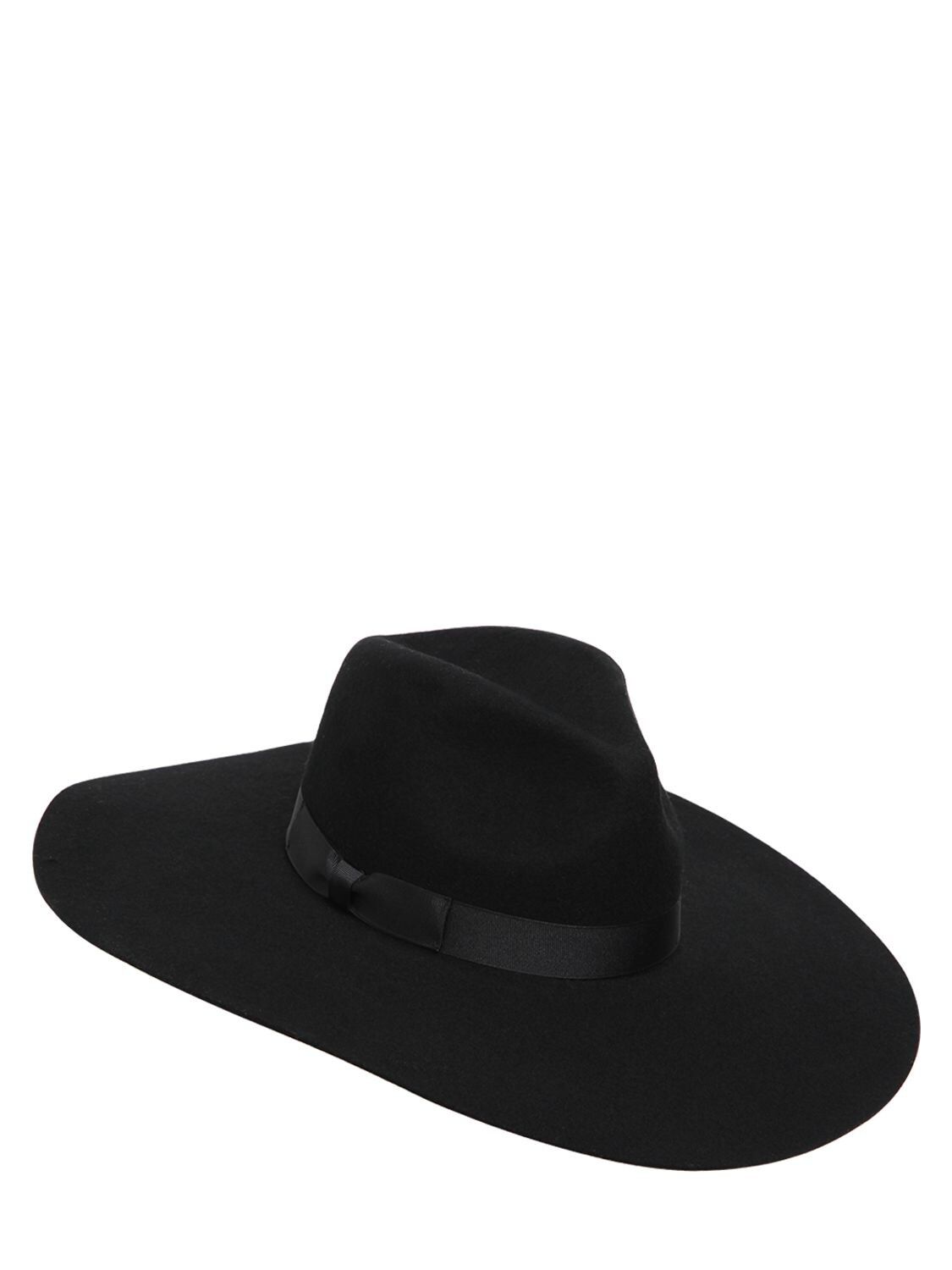 MONTANA MUSE WIDE BRIMMED WOOL HAT | Luisaviaroma