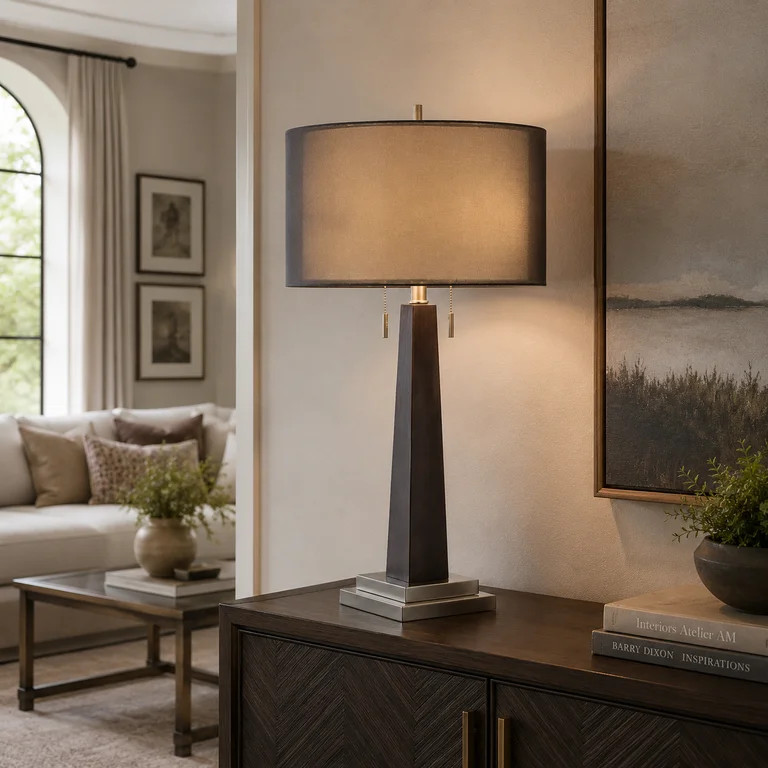 Elk Home Jaycee 29-inch High 2-Light Table Lamp in Black | Walmart (US)