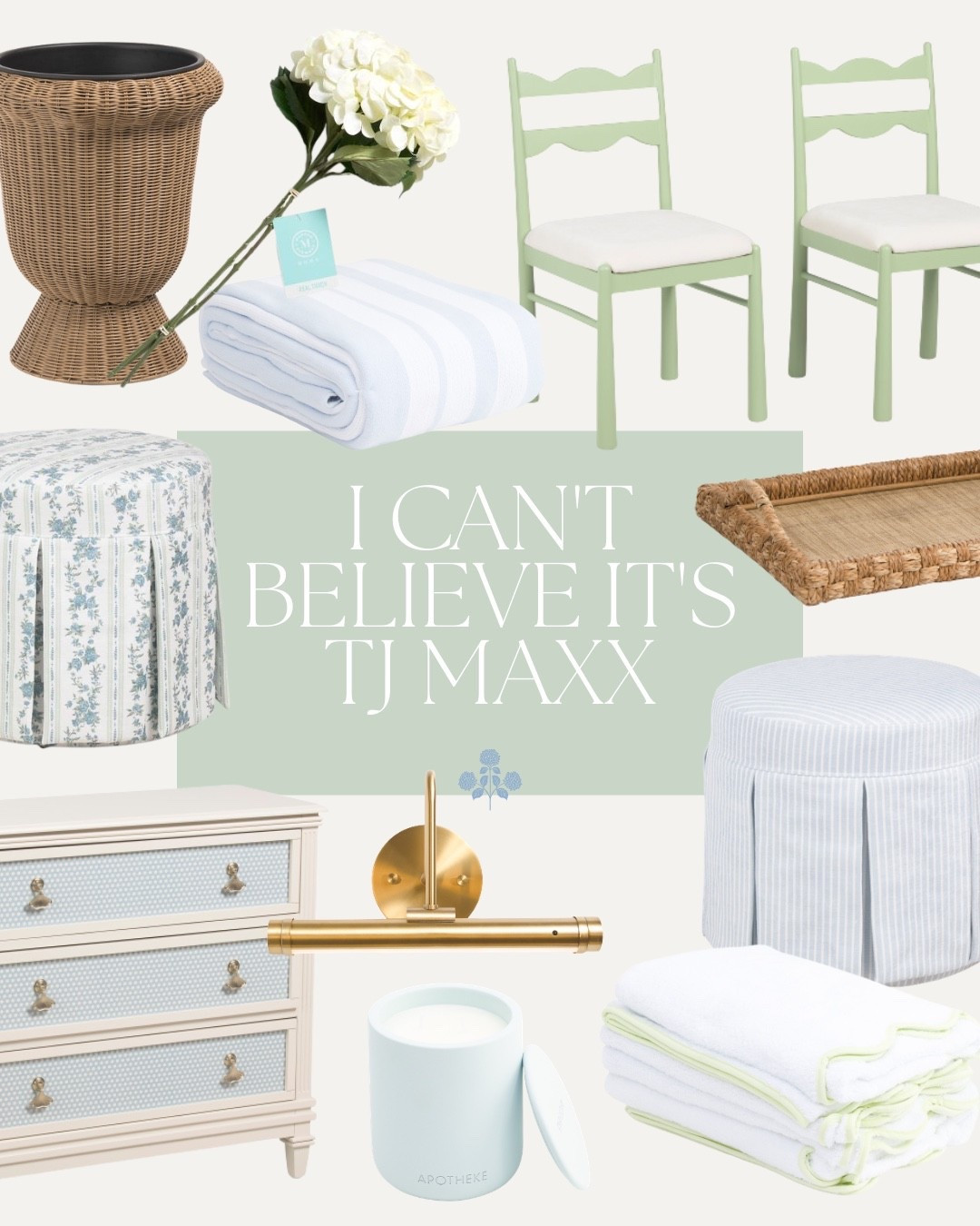 New @TJ Maxx finds! Free shipping on $89+ with code SHIP89 🙌🏻

HomeGoods finds, TJ Maxx finds, floral ottoman, Lillian August, designer look, rattan planter, Grandmillennial home, Grandmillennial style, Grandmillennial decor 

#LTKHome