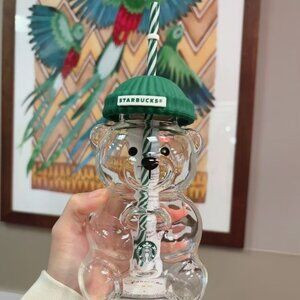 Starbucks Bearista Bear Starbucks Collectible 2025 Green Beanie Bear | Poshmark