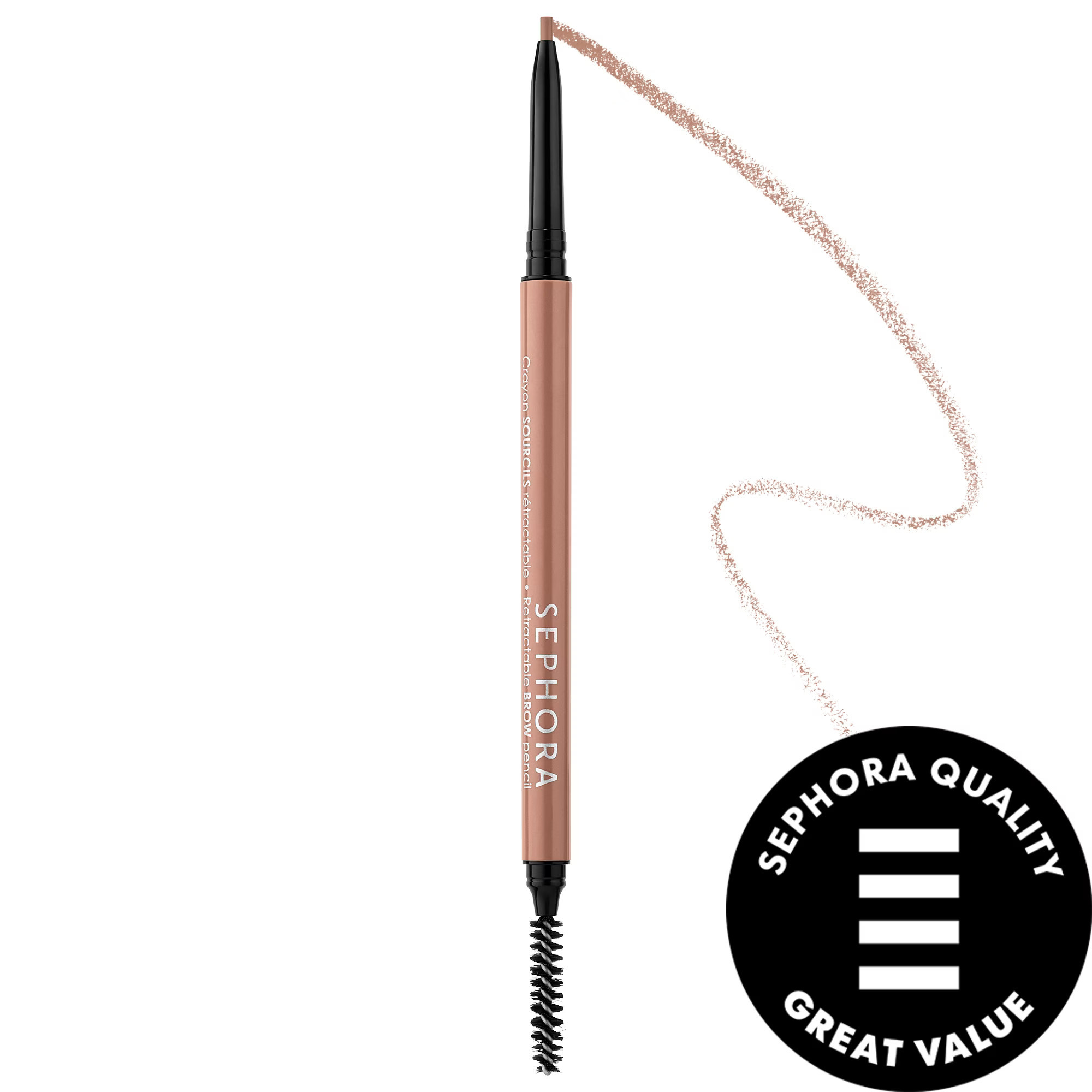 SEPHORA COLLECTION Retractable EyeBrow Pencil - Waterproof 01 Blonde 0.003oz / 0.08g | Sephora (US)