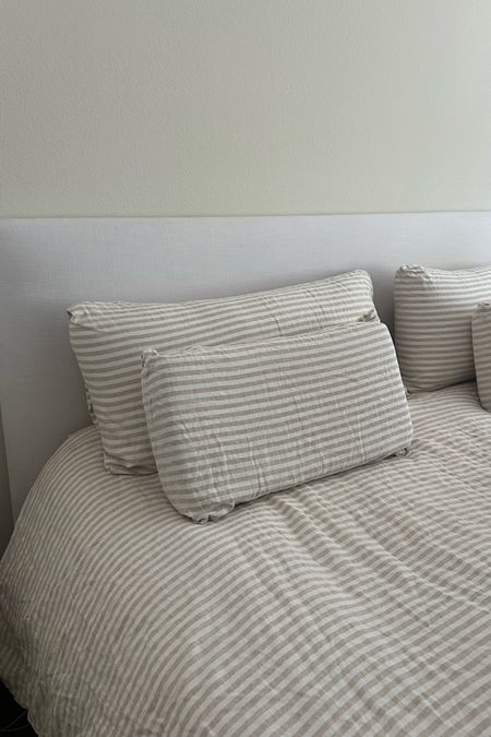 Favorite linen bedding 

#LTKHome #LTKSeasonal