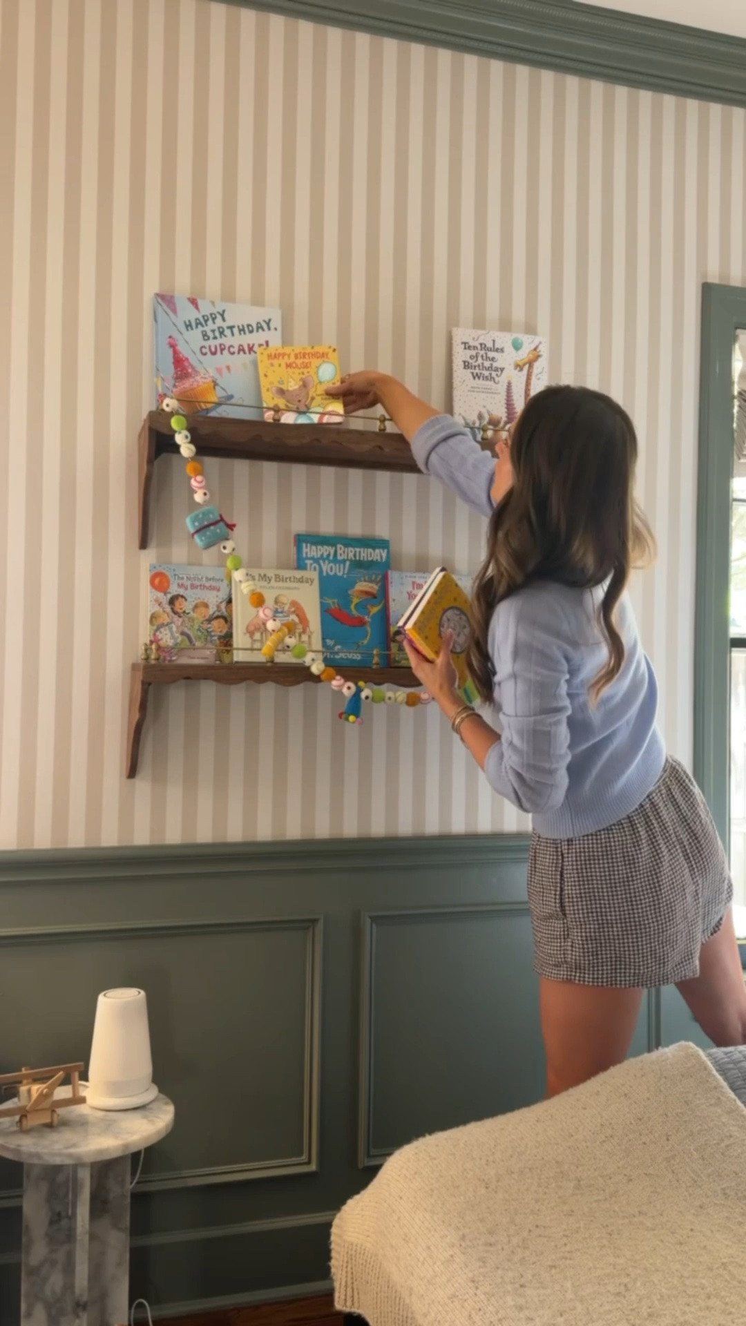 Emmett's birthday book shelves are up 🥳🥹 can't believe he is going to be 5!!!

#LTKKids #LTKmomlife #LTKHome
